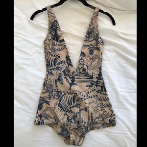ADRIANA DEGREAS printed one piece